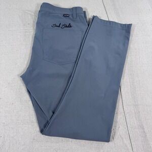 Bad Birdie Golf Pants Mens 32 Grey Performance Stretch FW23F1-BBB004-079